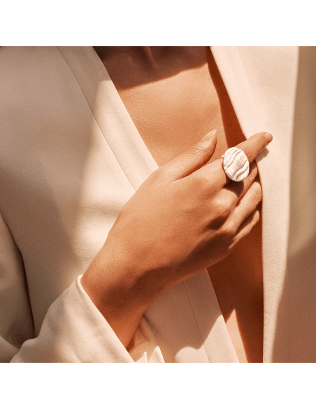 ONDA ring Minimalist, handcrafted - Monom