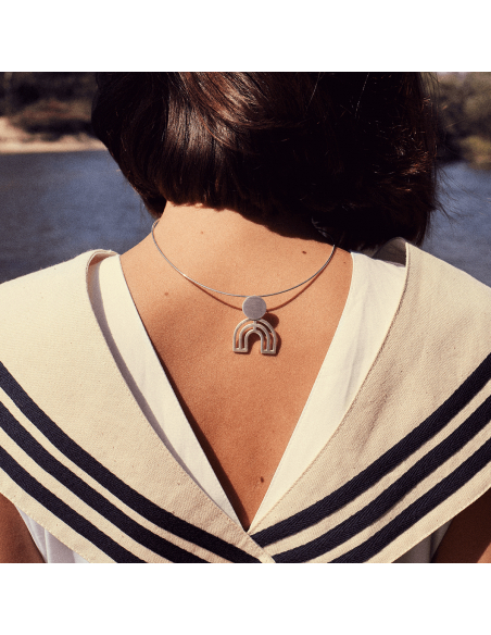 The Mino Pendant necklace Minimalist, handcrafted - Monom