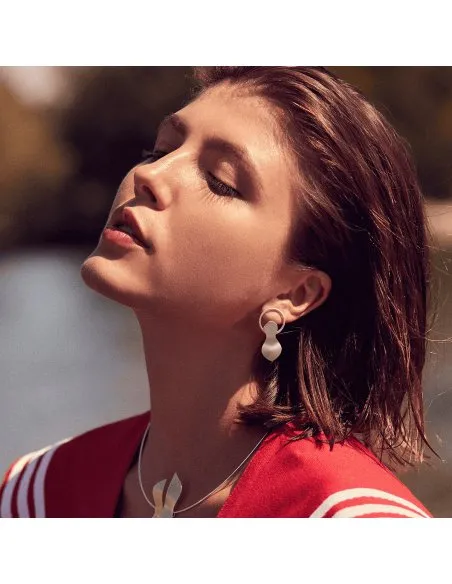 AURA earrings Minimalist, handcrafted - Monom