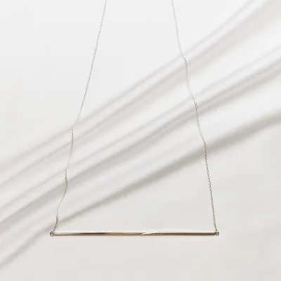 Colier LINIA design minimal, realizat manual. - Monom 2