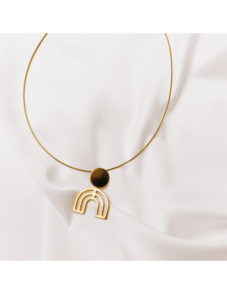 The Mino Pendant necklace Minimalist, handcrafted - Monom