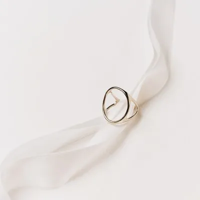 TRIOVALE ring Minimalist, handcrafted - Monom