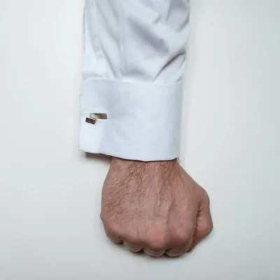 Butoni IMPERFECT BAND Minimal, realizati manual - Monom