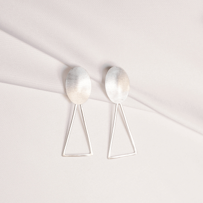 RHEA earrings Minimalist, handcrafted - Monom