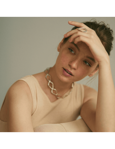 TECTONICA Minimal Necklace, handcrafted. - Monom