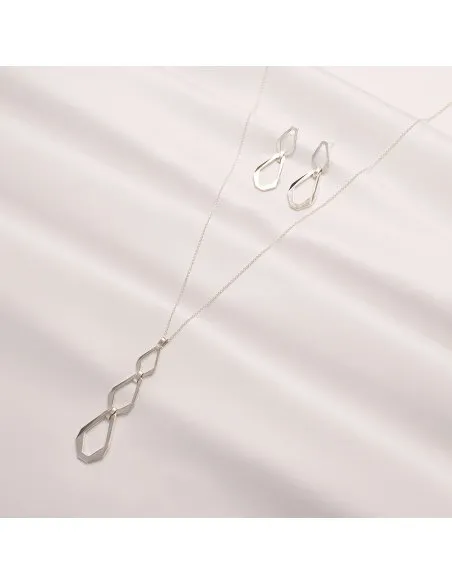 TECTONICA DUO Minimal Earrings, handcrafted. - Monom