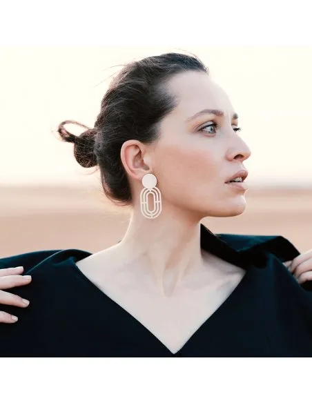 The Solaria Earrings earrings  Minimalist, handcrafted - Monom