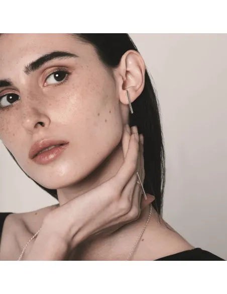 LINIA earrings Minimalist, handcrafted - Monom