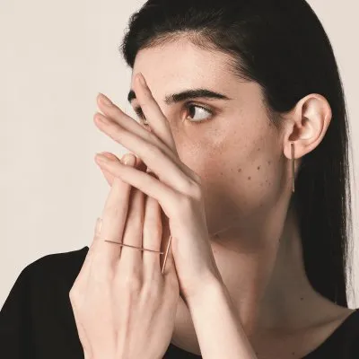 ALMOST ring Minimalist, handcrafted - Monom 2