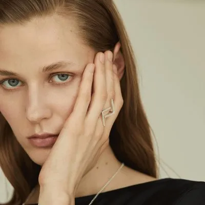 STRENGTH ring Minimalist, handcrafted - Monom 2