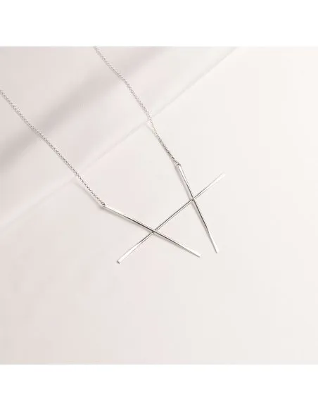 Alphabet Freya Minimal Necklace, Handcrafted - Monom