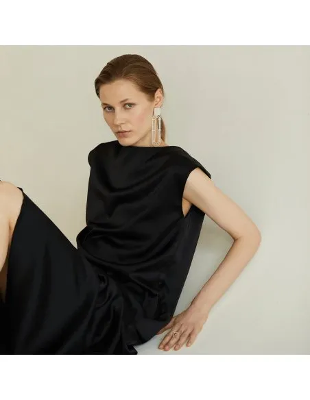 Labyrinth URANIA Minimal Earrings, Handmade by Monom