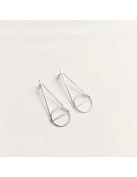 ENIA Minimal Earrings, Handmade by Monom