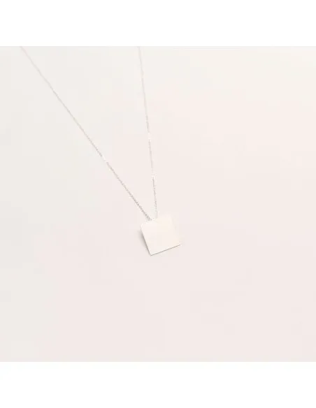 PLATTITUDE SQUARE Small Minimal Choker, Handmade by Monom