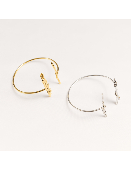 AVA DUO Minimal Bracelet, handcrafted. - Monom