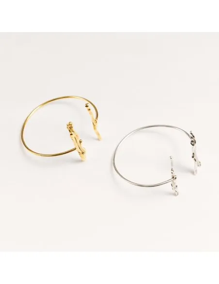 AVA DUO Minimal Bracelet, handcrafted. - Monom