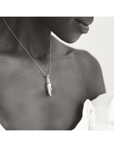 Colier AVA Minimal, realizat manual. - Monom