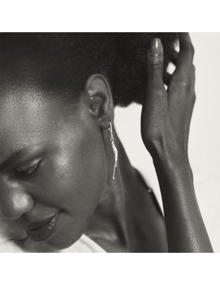 Cercei AVA SLIM Minimal, realizati manual. - Monom