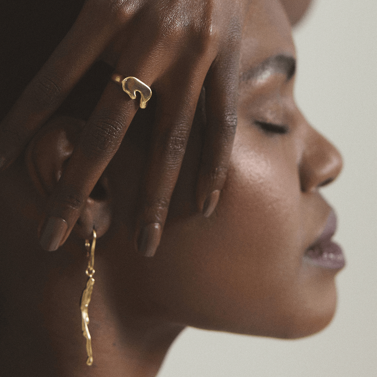 Inel SIA SIGNET Minimal, realizat manual. - Monom