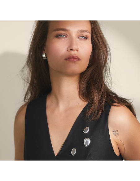 SIA Minimal Brooch, handcrafted. - Monom