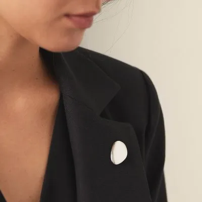 SIA Minimal Brooch, handcrafted. - Monom