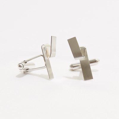 Butoni IMPERFECT BAND Minimal, realizati manual - Monom 2