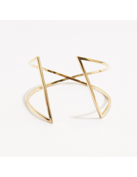 Bratara ALPHABET X Minimal, realizata manual. - Monom