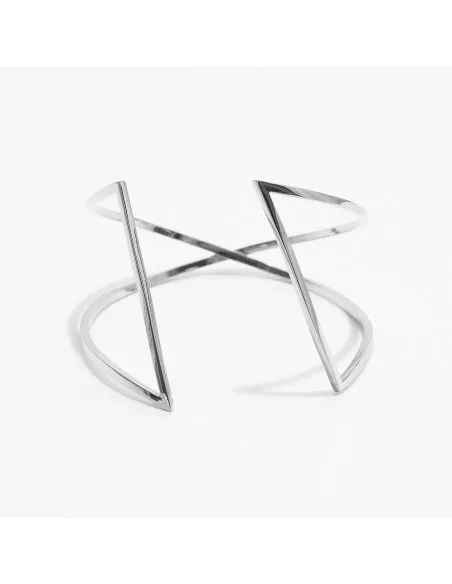 ALPHABET X bracelet Minimalist, handcrafted - Monom