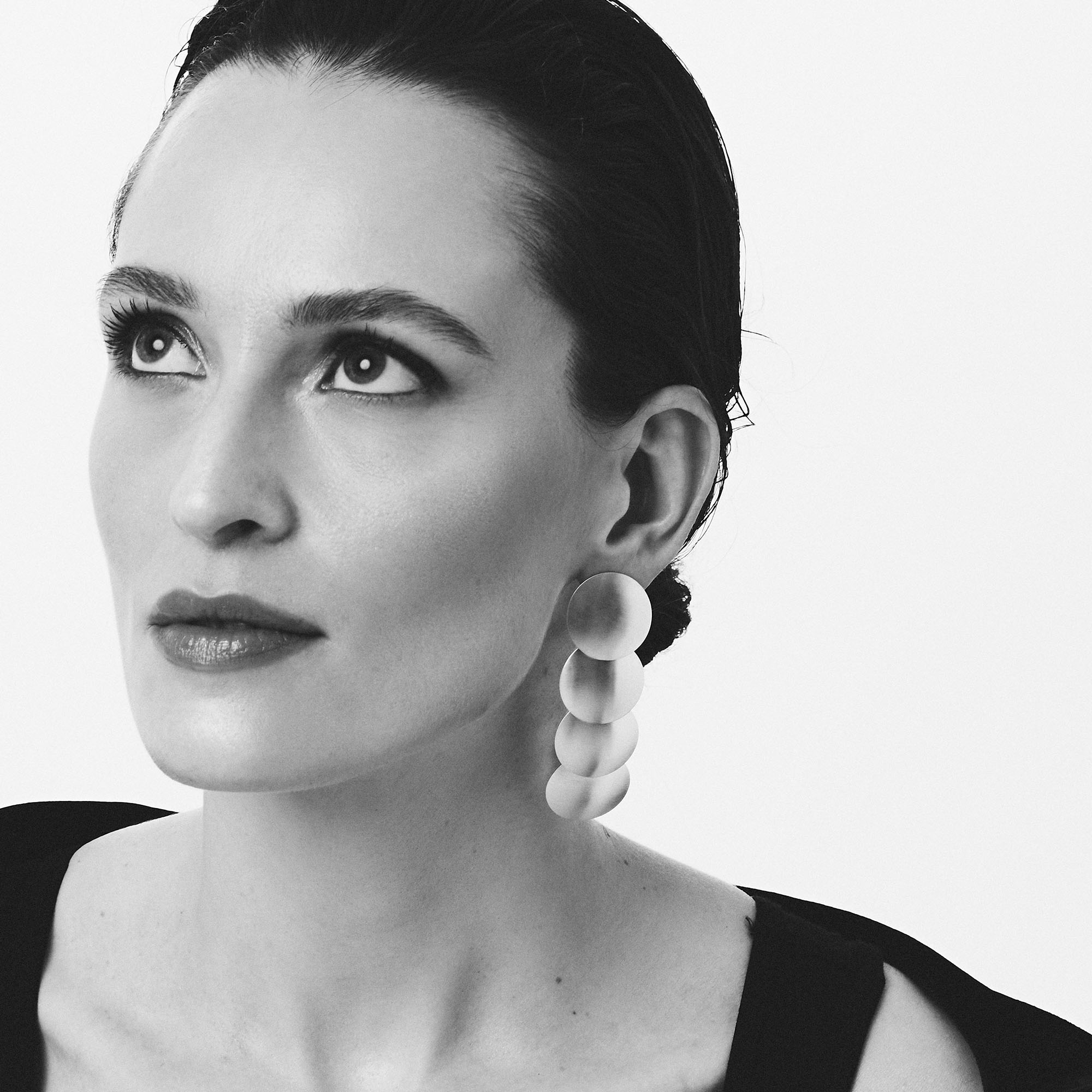 GAIA Minimal Earrings, Handmade by Monom