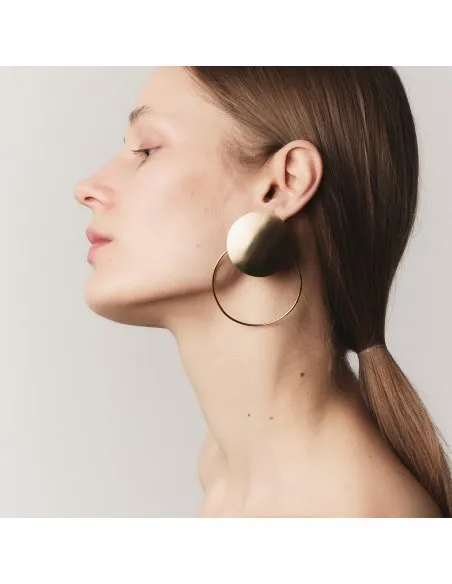 Bendis Double Circle Earrings