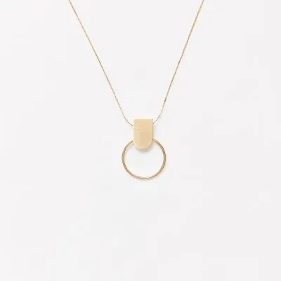 PLATTITUDE SQUARE Small Minimal Choker, Handmade by Monom