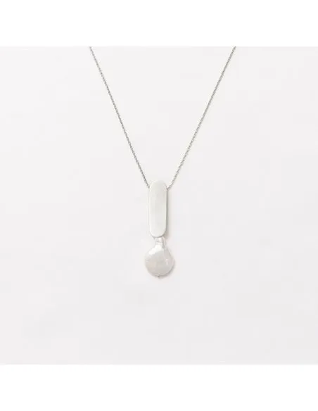 The Troia Pendant necklace Minimalist, handcrafted - Monom