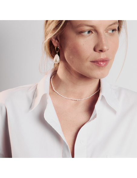 The Troia Pendant necklace Minimalist, handcrafted - Monom