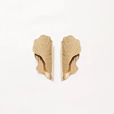 IRIDEA SMALL TEXTURED EARRINGS