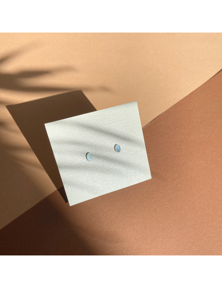 Cercei MINIM oval, realizati manual - Monom