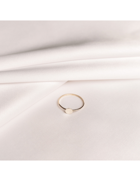 Inel MINIM circle Minimal, realizat manual. - Monom