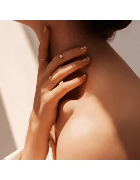 Inel MINIM oval Minimal, realizat manual. - Monom