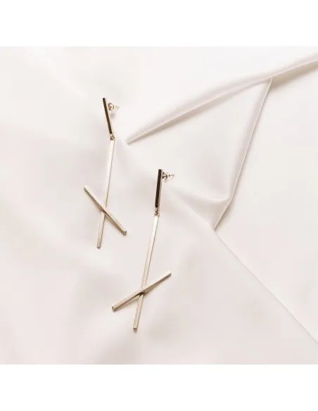 Cercei ALPHABET X Minimal, realizat manual. - Monom